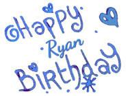 Happy Birthday Ryan GIF