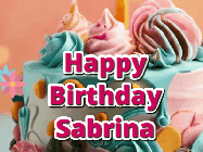 Happy Birthday Sabrina GIF