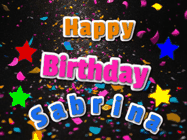 Happy Birthday Sabrina GIF