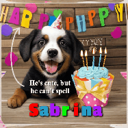 Happy Birthday Sabrina GIF
