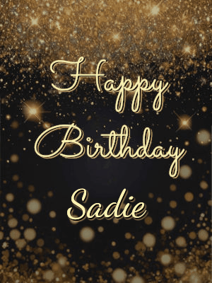 Happy Birthday Sadie GIF 17