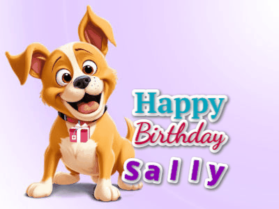 Happy Birthday Sally GIF 106