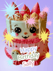 Happy Birthday Sally GIF