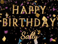 Happy Birthday Sally GIF