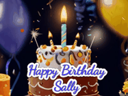 Happy Birthday Sally GIF