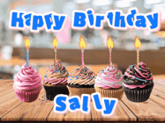 Happy Birthday Sally GIF