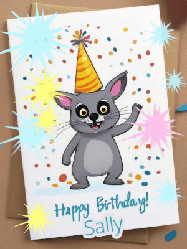 Happy Birthday Sally GIF
