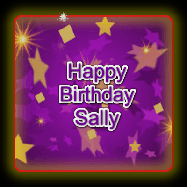 Happy Birthday Sally GIF
