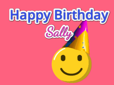 Happy Birthday Sally GIF 98