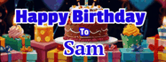 Happy Birthday Sam GIF