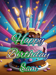 Happy Birthday Sam GIF