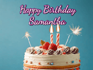 Happy Birthday Samantha GIF