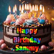 Happy Birthday Sammy GIF