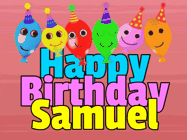 Happy Birthday Samuel GIF