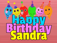 Happy Birthday Sandra GIF