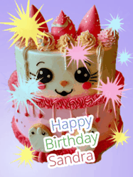 Happy Birthday Sandra GIF