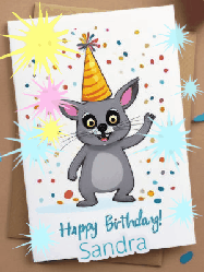 Happy Birthday Sandra GIF
