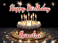 Happy Birthday Sandra GIF
