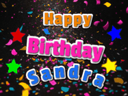 Happy Birthday Sandra GIF