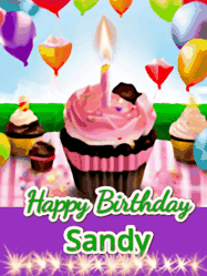 Happy Birthday Sandy GIF