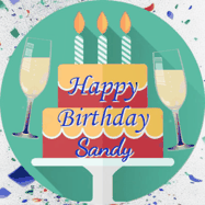 Happy Birthday Sandy GIF