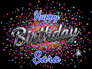 Happy Birthday Sara GIF
