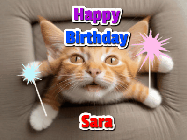 Happy Birthday Sara GIF