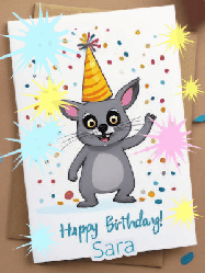 Happy Birthday Sara GIF