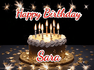 Happy Birthday Sara GIF