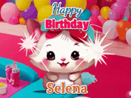 Happy Birthday Selena GIF