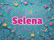 Happy Birthday Selena GIF
