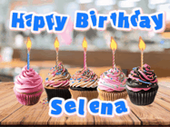 Happy Birthday Selena GIF