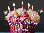 Happy Birthday Selena GIF