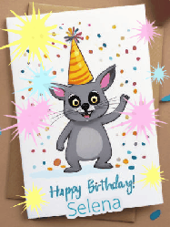 Happy Birthday Selena GIF