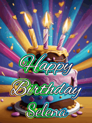 Happy Birthday Selena GIF