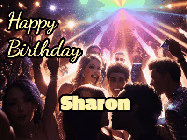 Happy Birthday Sharon GIF