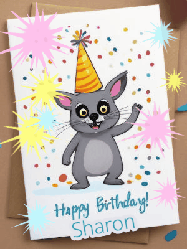 Happy Birthday Sharon GIF