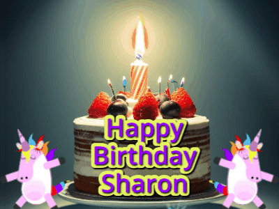 Happy Birthday Sharon GIF 50