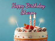 Happy Birthday Sharon GIF