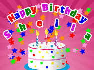 Happy Birthday Sheila GIF