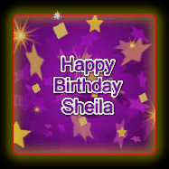 Happy Birthday Sheila GIF