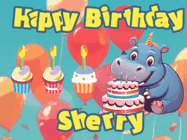 Happy Birthday Sherry GIF