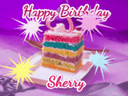 Happy Birthday Sherry GIF