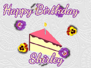Happy Birthday Shirley GIF