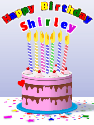 Happy Birthday Shirley GIF