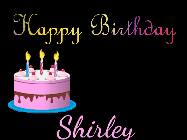 Happy Birthday Shirley GIF