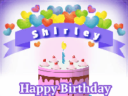 Happy Birthday Shirley GIF