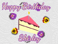 Happy Birthday Shirley GIF