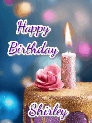 Happy Birthday Shirley GIF