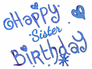 Happy Birthday Sister GIF